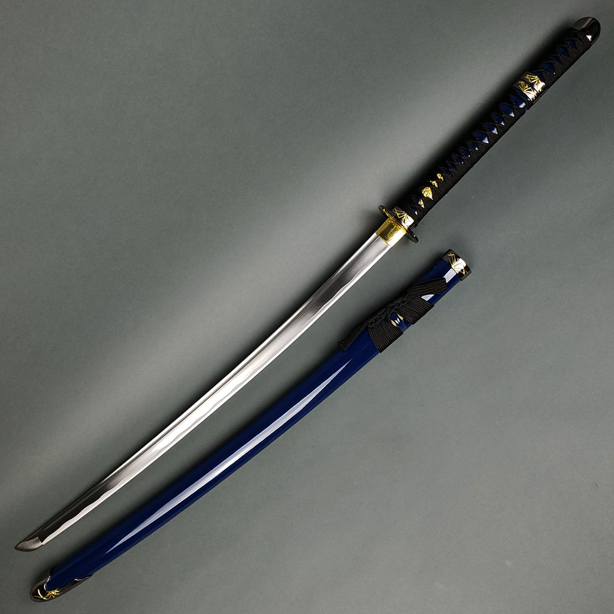Purchase Musha Higanbana Katana for Sale w/ Tsuka Dagger - Blue