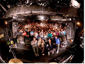 夜の本気ダンス、廃盤作品復刻を祝して、バンド結成記念日に地元・京都