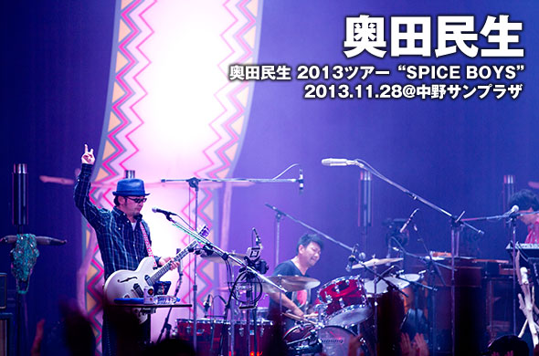 奥田民生 SPICE BOYS at 中野サンプラザ⁄初回生産 Blu-ray 中古(非常