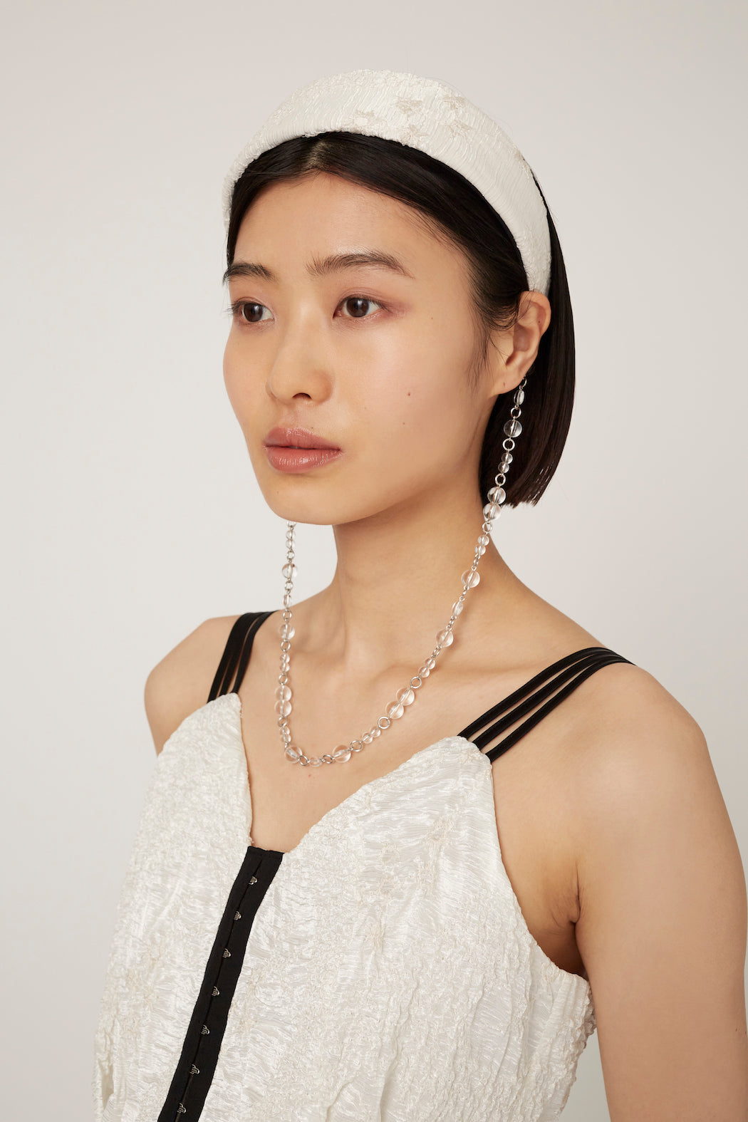 Do white プラス 潤エッティマスク ヘアバンド ショップ Do white