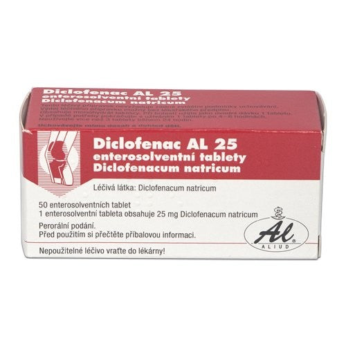 DICLOFENAC AL 25mg - 50 tablets – My Dr. XM