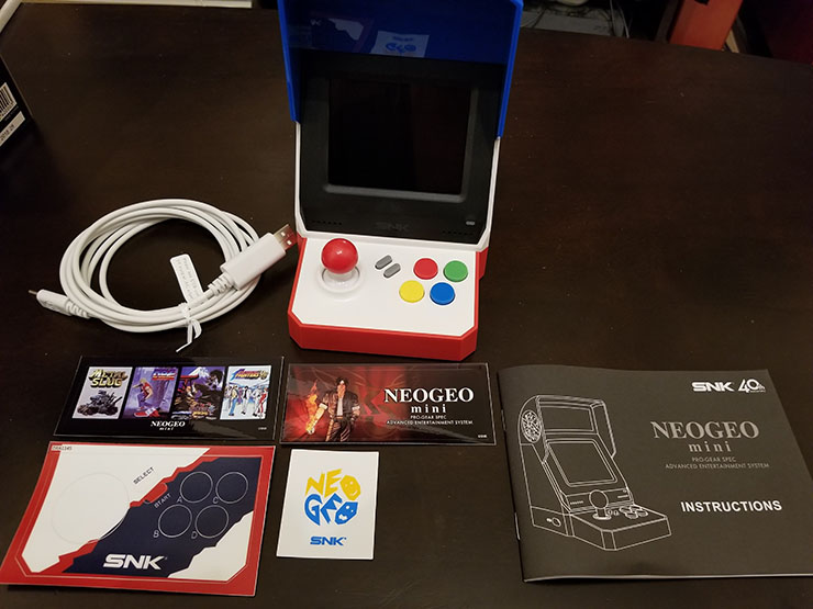 NEOGEO mini」がキタ！想像以上に楽しめる。これは間違いなく買い