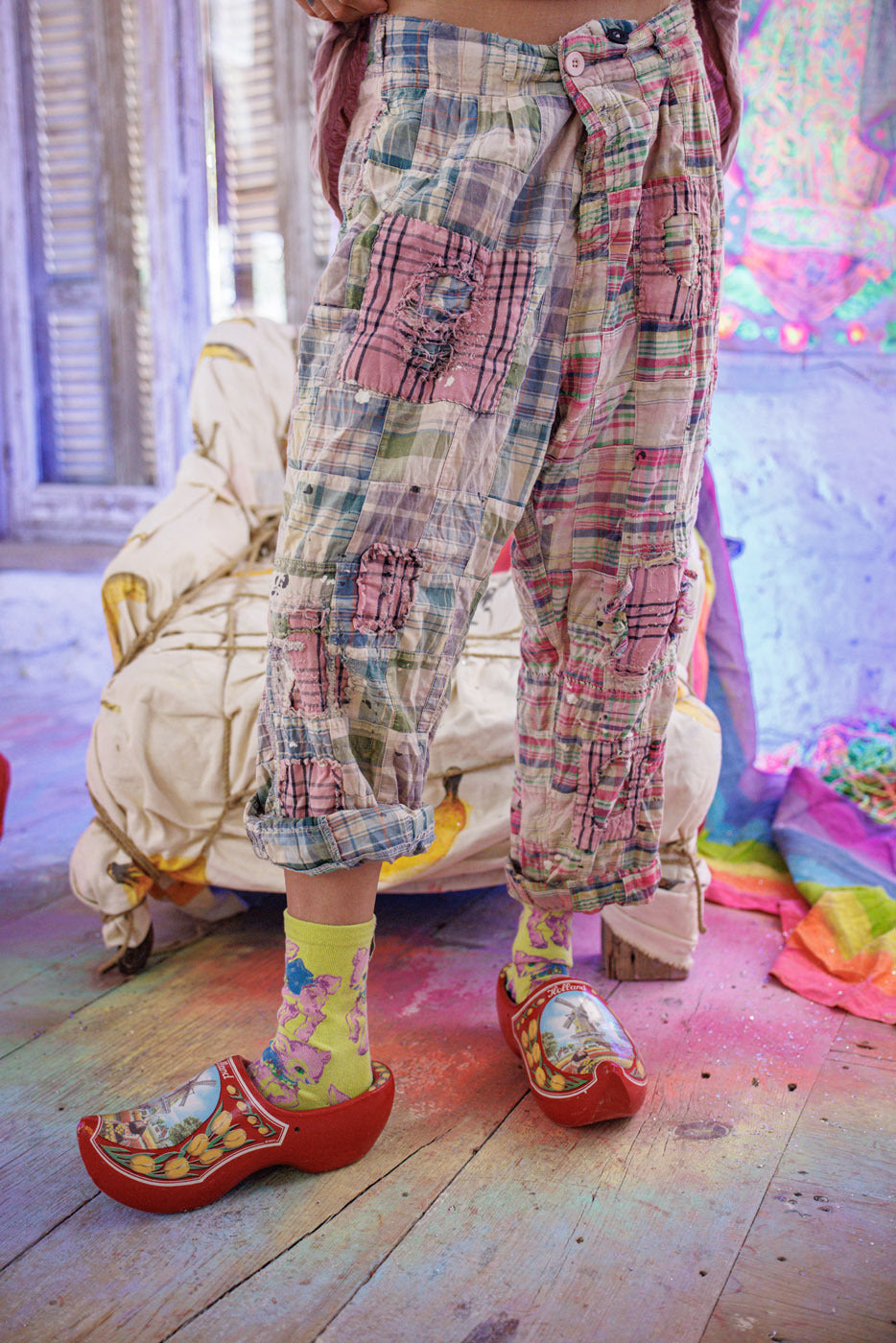 Patchwork Charmie Trousers – Magnolia Pearl Clothing