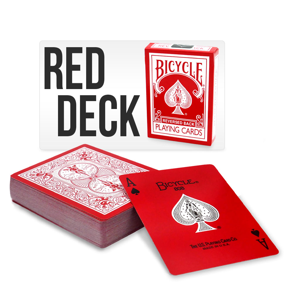 Red Bicycle Back Playing Cards – Magic Makers