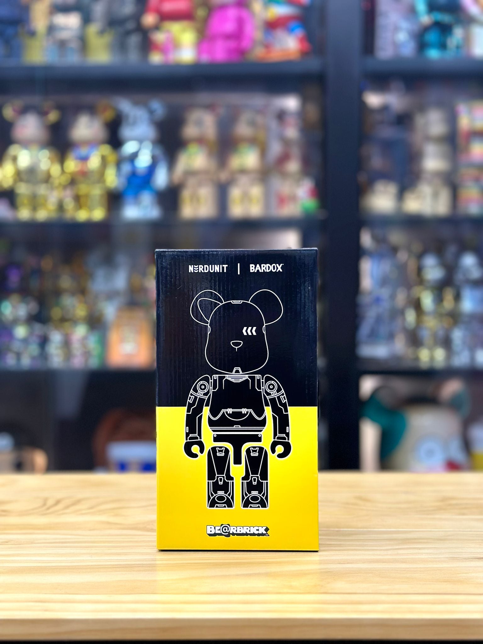 BE@RBRICK NERDUNIT x BARDOX 400%