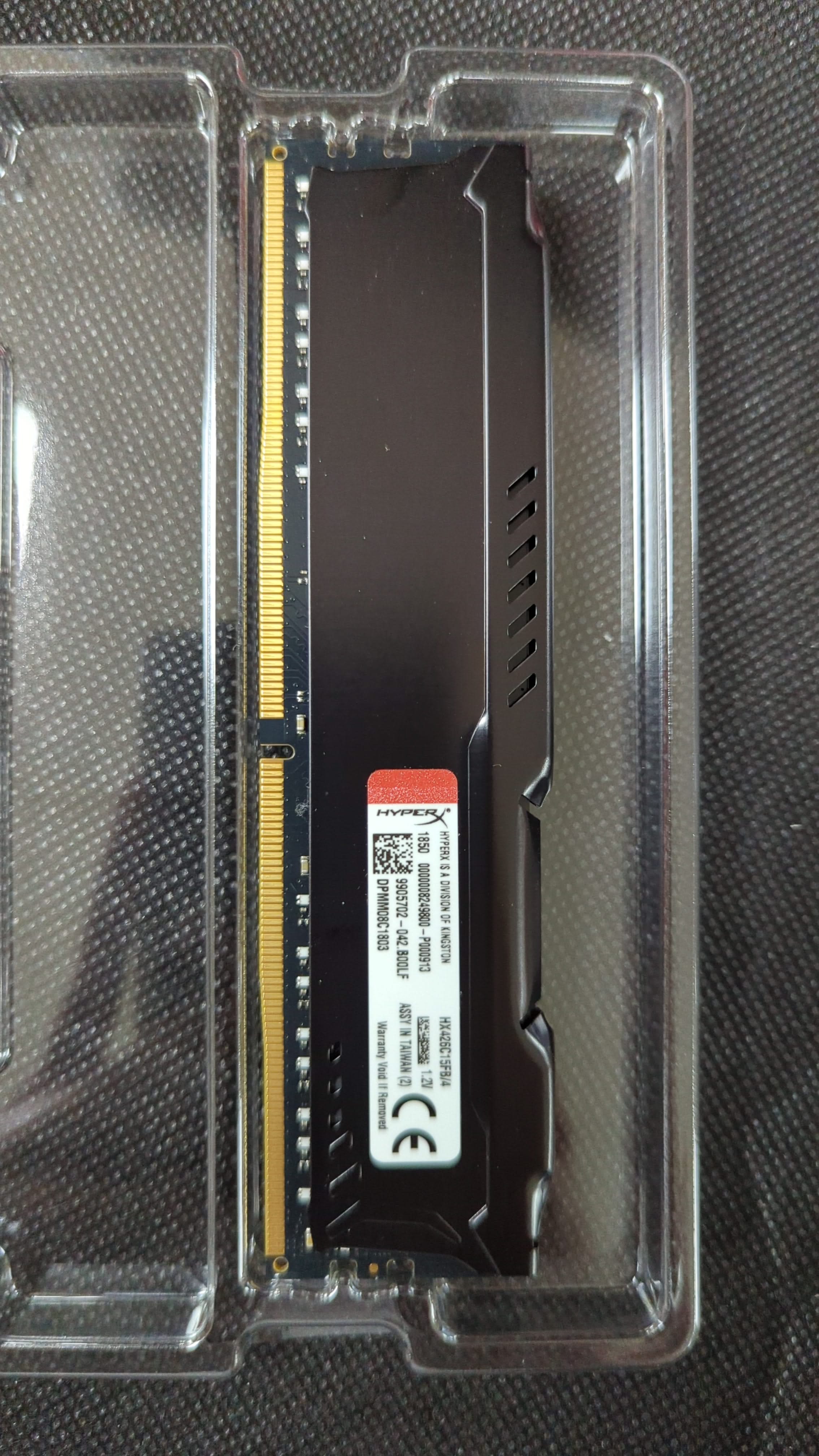 HyperX Fury 4GB DDR4 - 2666 – MAINGEAR