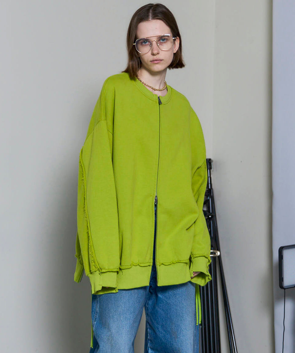 Multiway Zip Oversized Sweatshirt