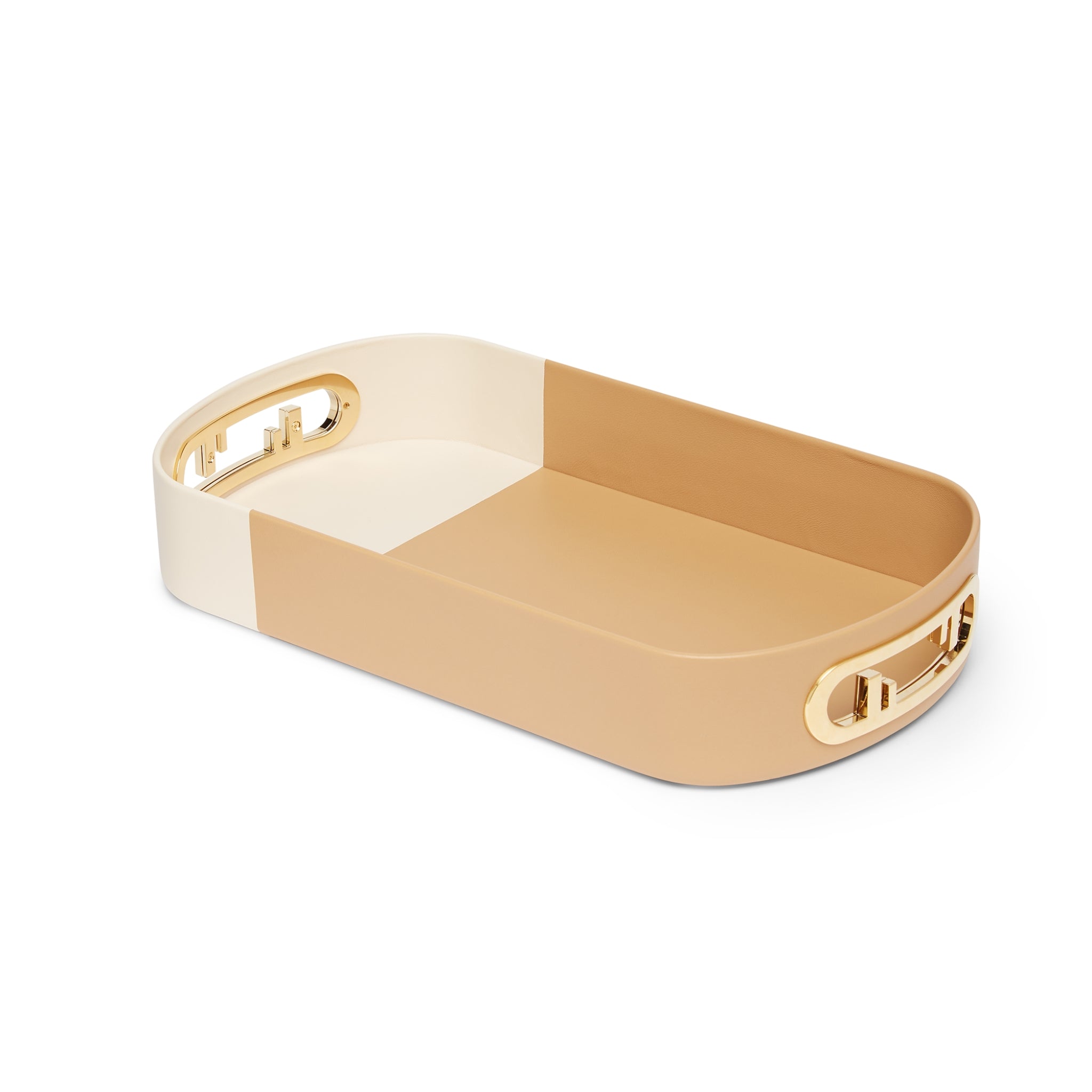 Fendi O'Lock oval tray by Fendi Casa | Maison Territo