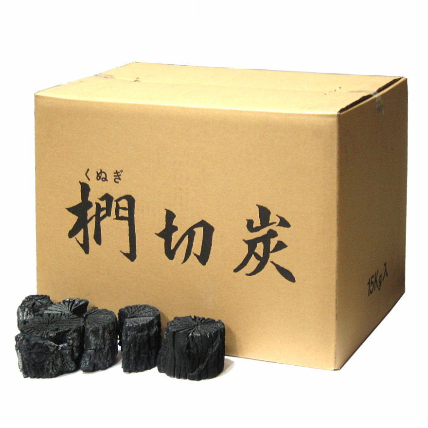 燃料用椚炭（くぬぎ炭）15kg – 【炭・燃料の専門通販】+炭STYLE 増田屋