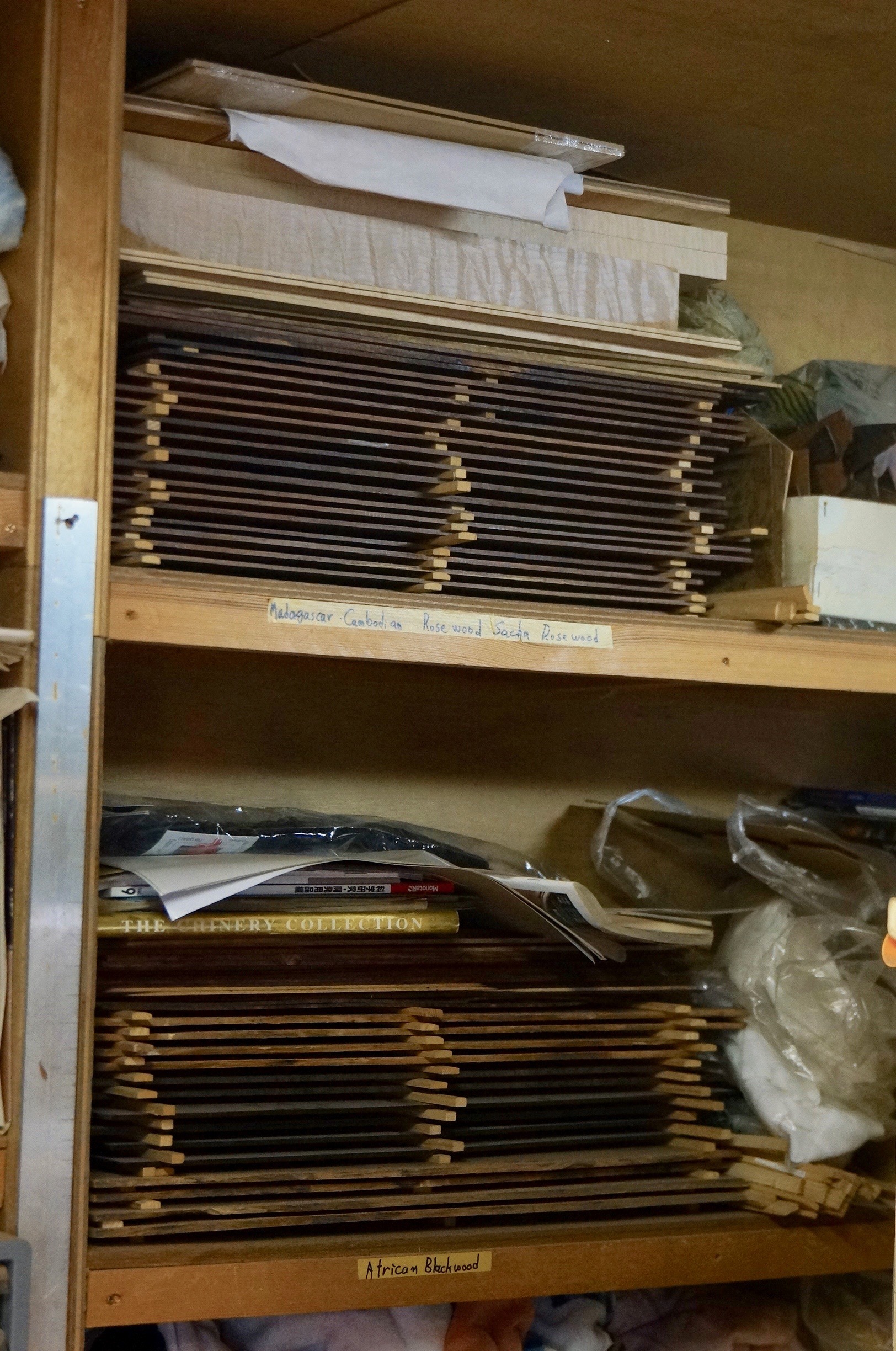 工房探訪記 WATER ROAD GUITARS 増田明夫さん その7 マホガニー編