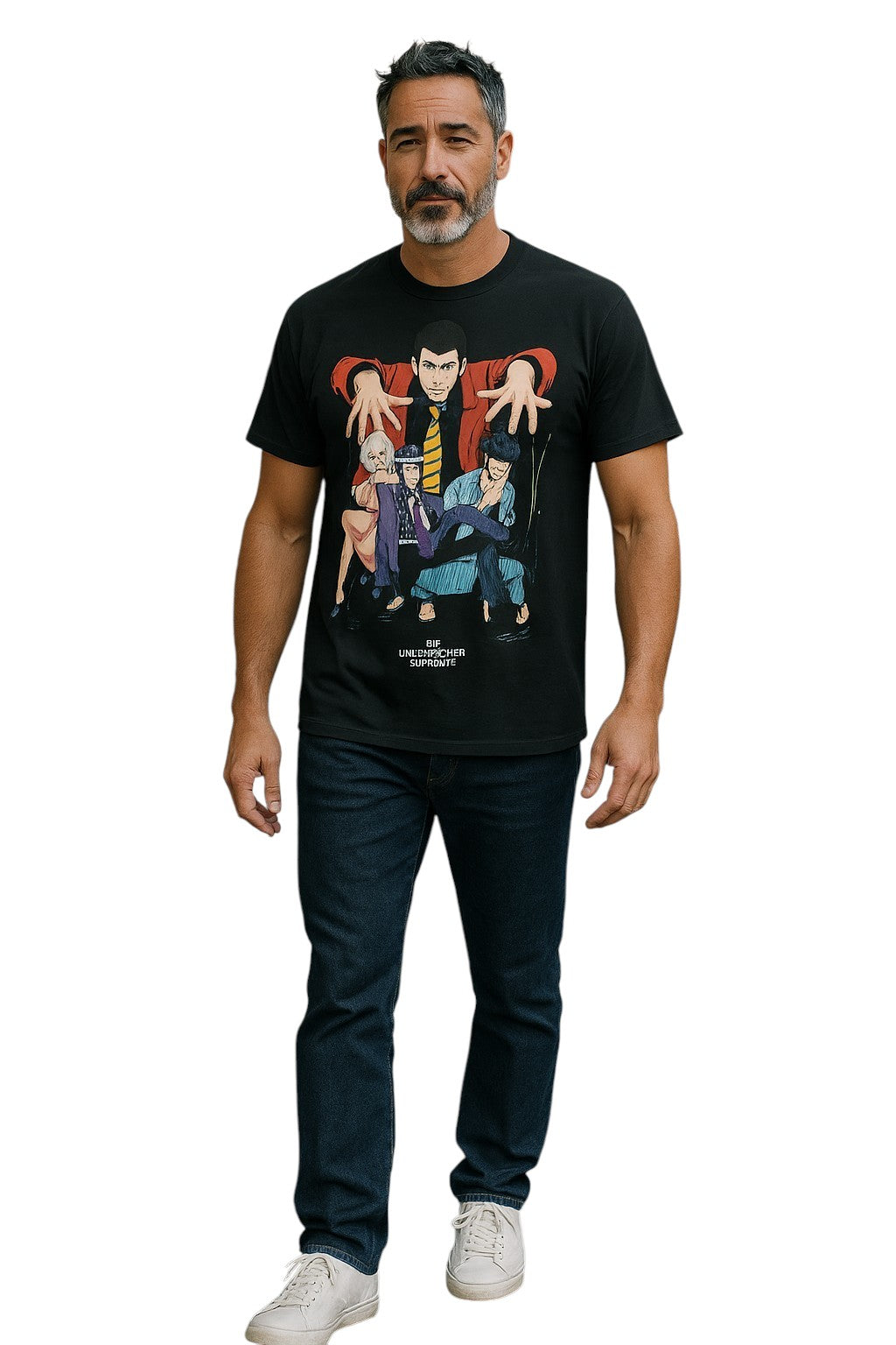 SUPREME x UNDERCOVER- NWT 2023 Black Lupin T-Shirt, Size Medium