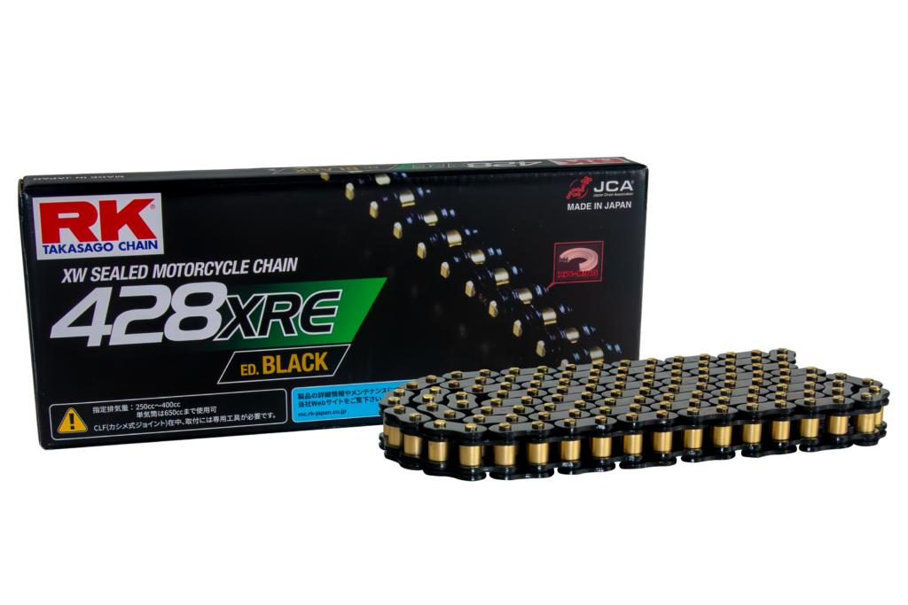 ドライブチェーン【428XRE】新発売のご案内 | アールケー・ジャパン