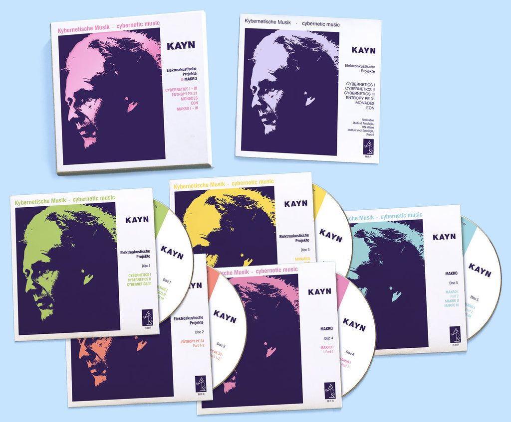 Roland Kayn - Elektroakustische Projekte & Makro (5CD BOX