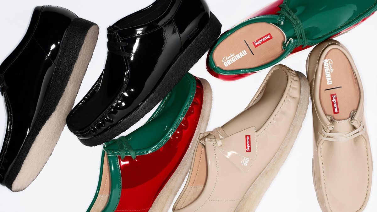 Supreme and Clarks Linked Up on the Swankiest Wallabees Ever | GQ