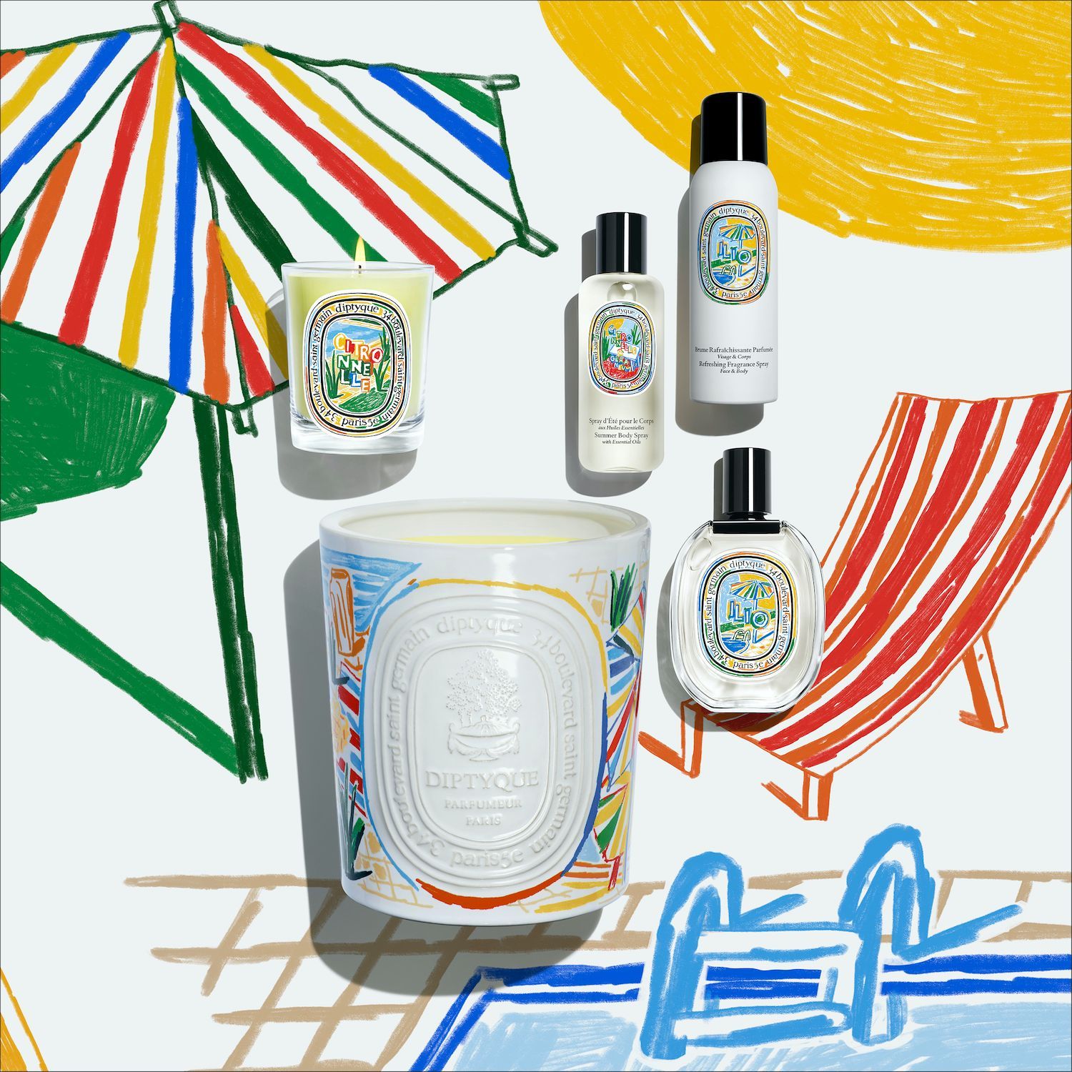 夏のムードへ誘う。ディプティックの限定サマーコレクションをゲット