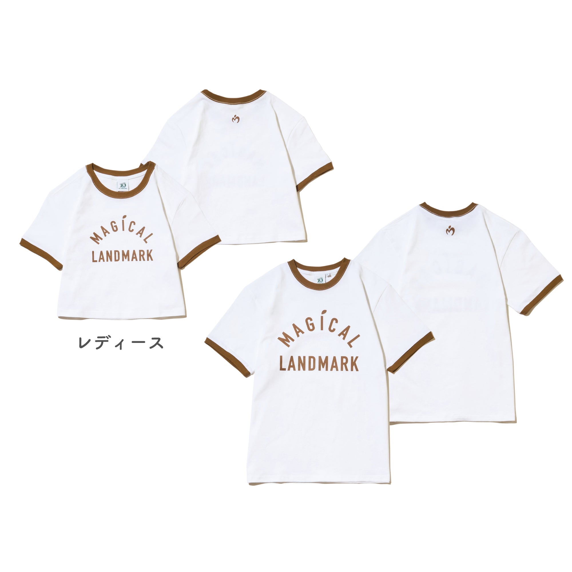 LANDMARK IN HARAJUKU リンガーTシャツ / ブラウン – Mrs. GREEN APPLE