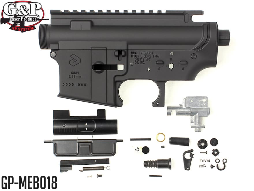 G&P Canadaタイプ テーパーバレル対応 メタルフレーム STD電動M4/M16
