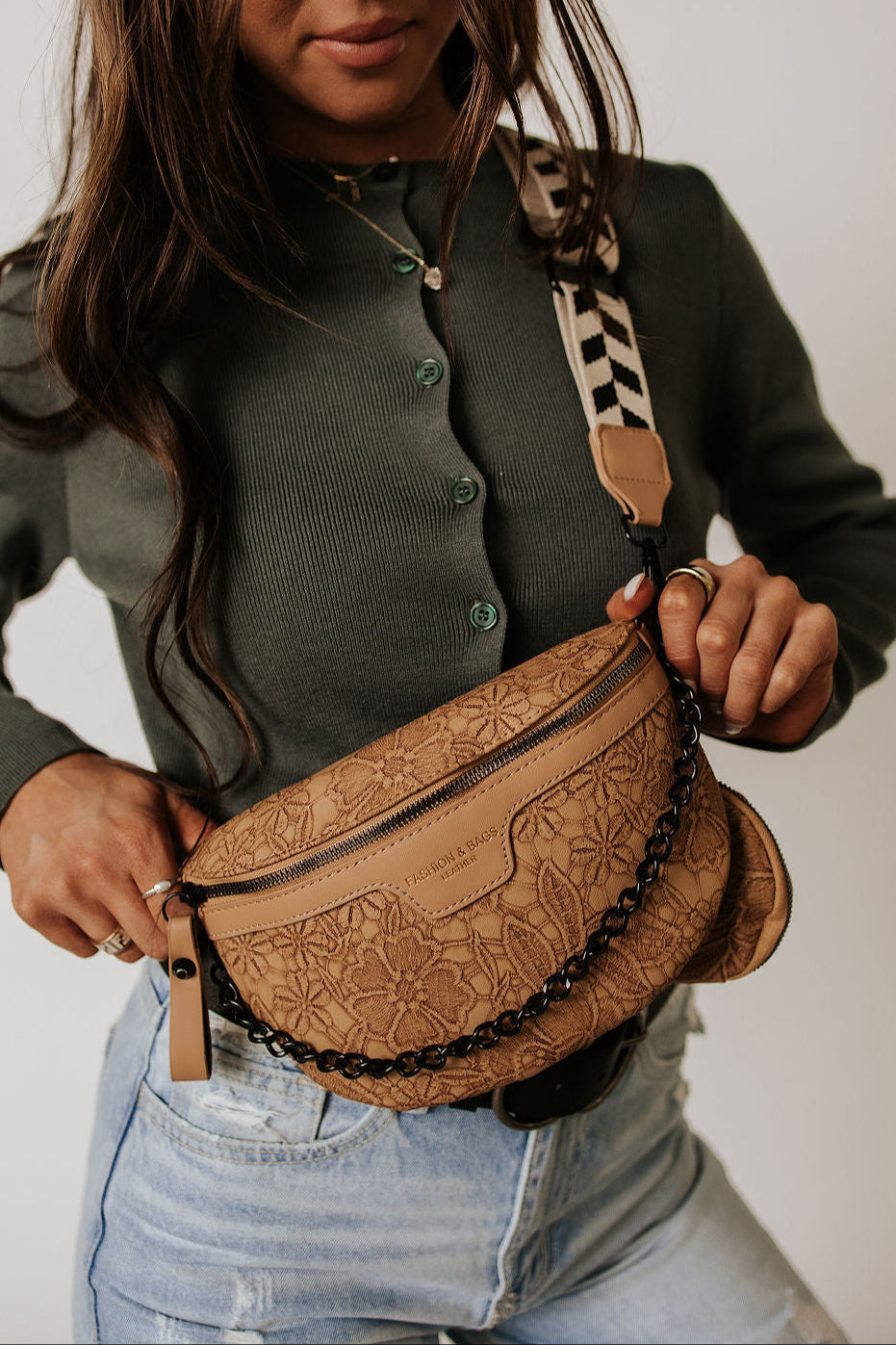 Emma Crossbody Bag - Camel- Mindy Mae's Market