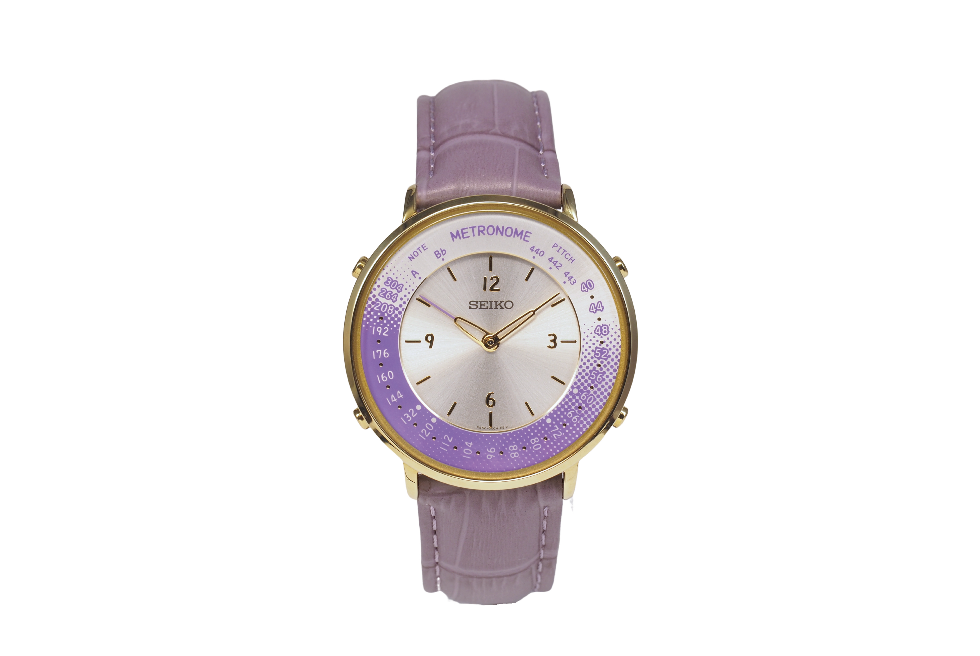 限定】メトロノームウオッチ カジュアルアップスタイル パープル