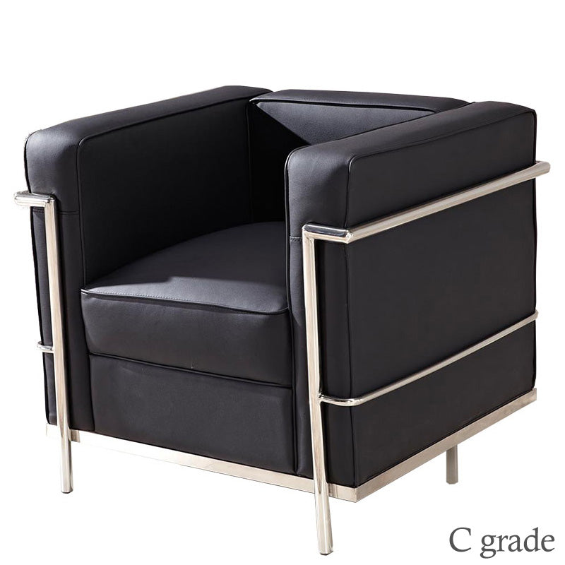 国内在庫】Le Corbusier / ル・コルビジェ LC2 1人掛けソファ (革C