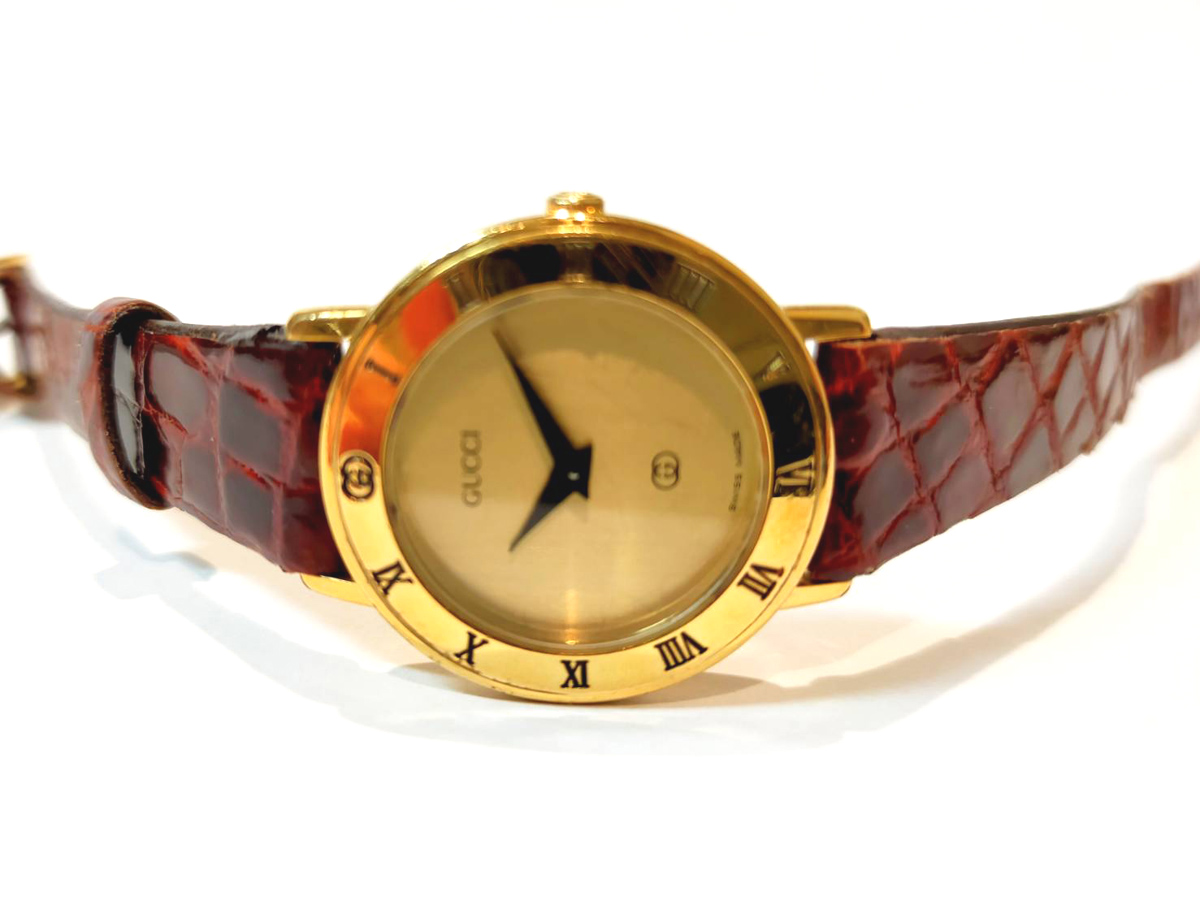 ヴィンテージもの？ GUCCI グッチ 3001Lの電池交換