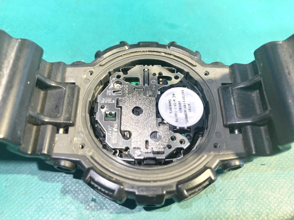 CASIO カシオ G-SHOCK GA-110の電池交換
