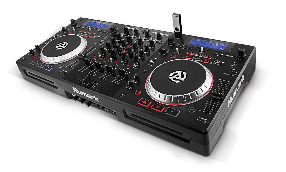 製品情報：Mixdeck Quad：Numark
