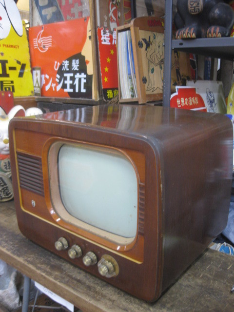 sr1834 真空管テレビ【大正浪漫 びいどろ屋】