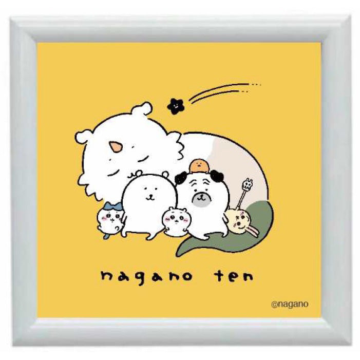 ナガノ展 ナガノ展 アートフレーム ちいかわ 自分ツッコミくま もぐら