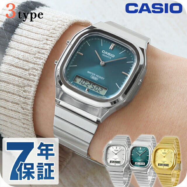 カシオ チープカシオ CASIO CLASSIC クォーツ 電池式 AQ-240E ユニ