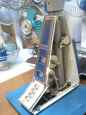 古い扇風機のメンテナンス（日立 H-625）