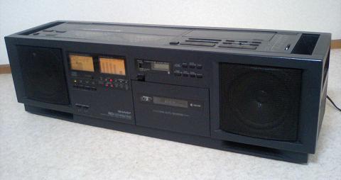 SHARP QT-83CD(TWIN CD TWINCAM W)