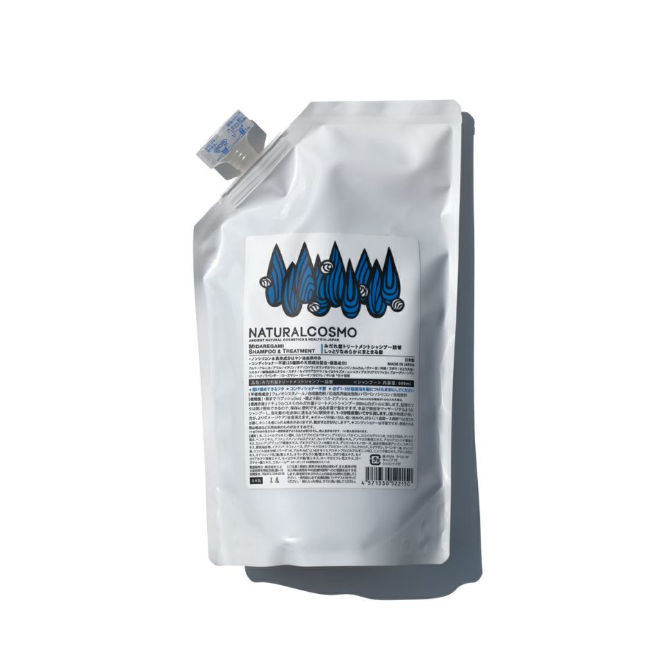 みだれ髪トリートメントシャンプー詰替用(600mL) – ナチュラルコスモ