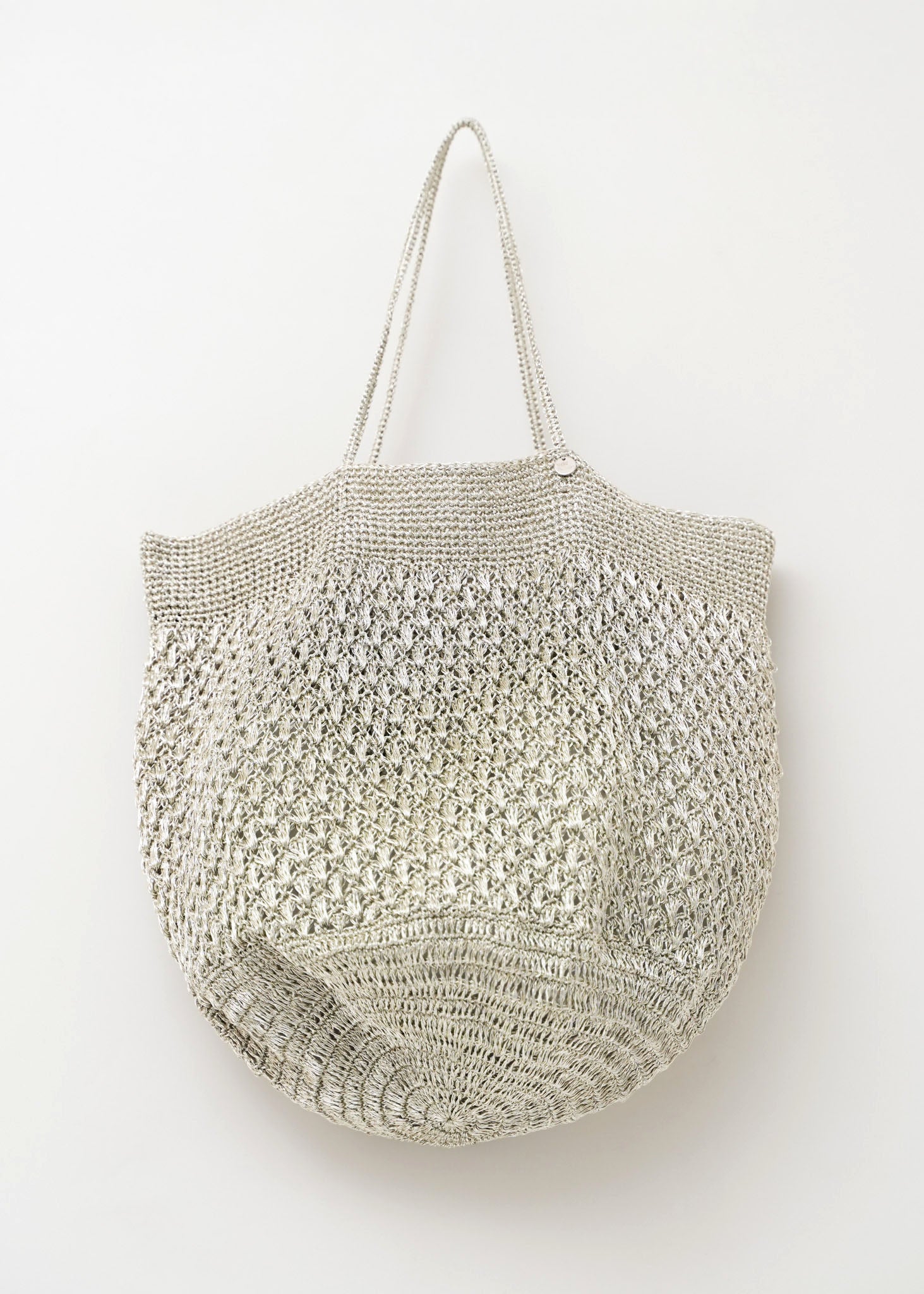 Metallic Macrame Big Bag | Pasand by ne Quittez pas | パサンドバイ