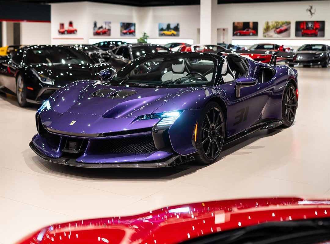 Ferrari Lake Forest Delivers An SF90 XX Spider Finished in