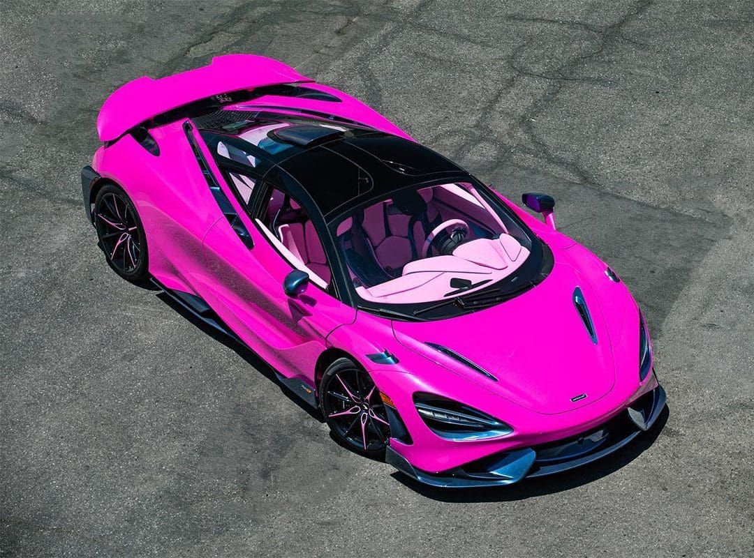 Check The Spec: Jeffree Star's New 'Pink Magic' McLaren 765LT