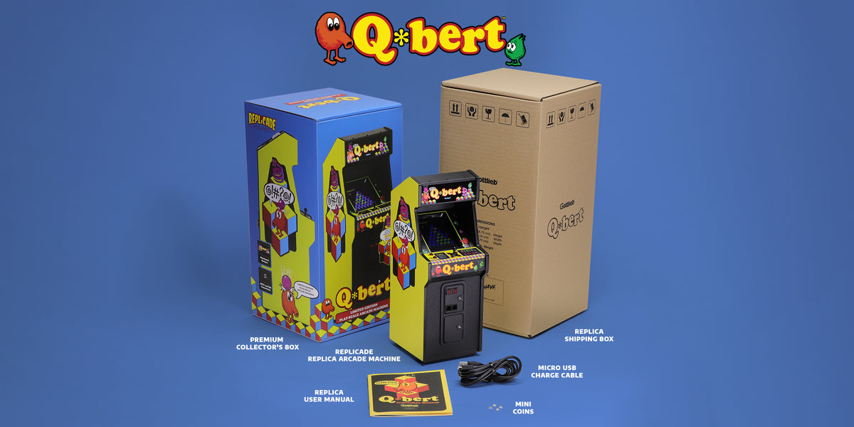 Q*bert x RepliCade – New Wave Toys