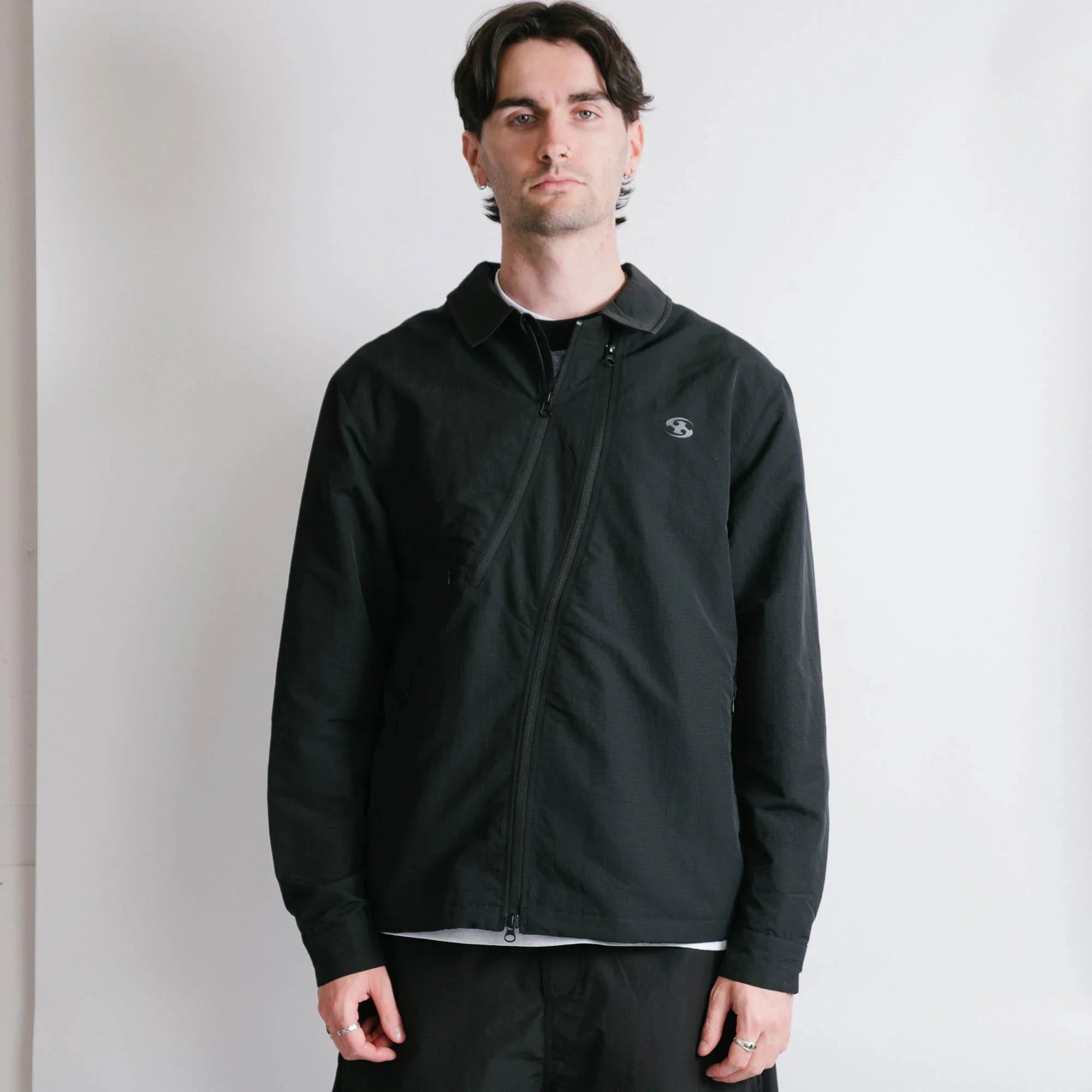 San San Gear Coach Jacket - Black