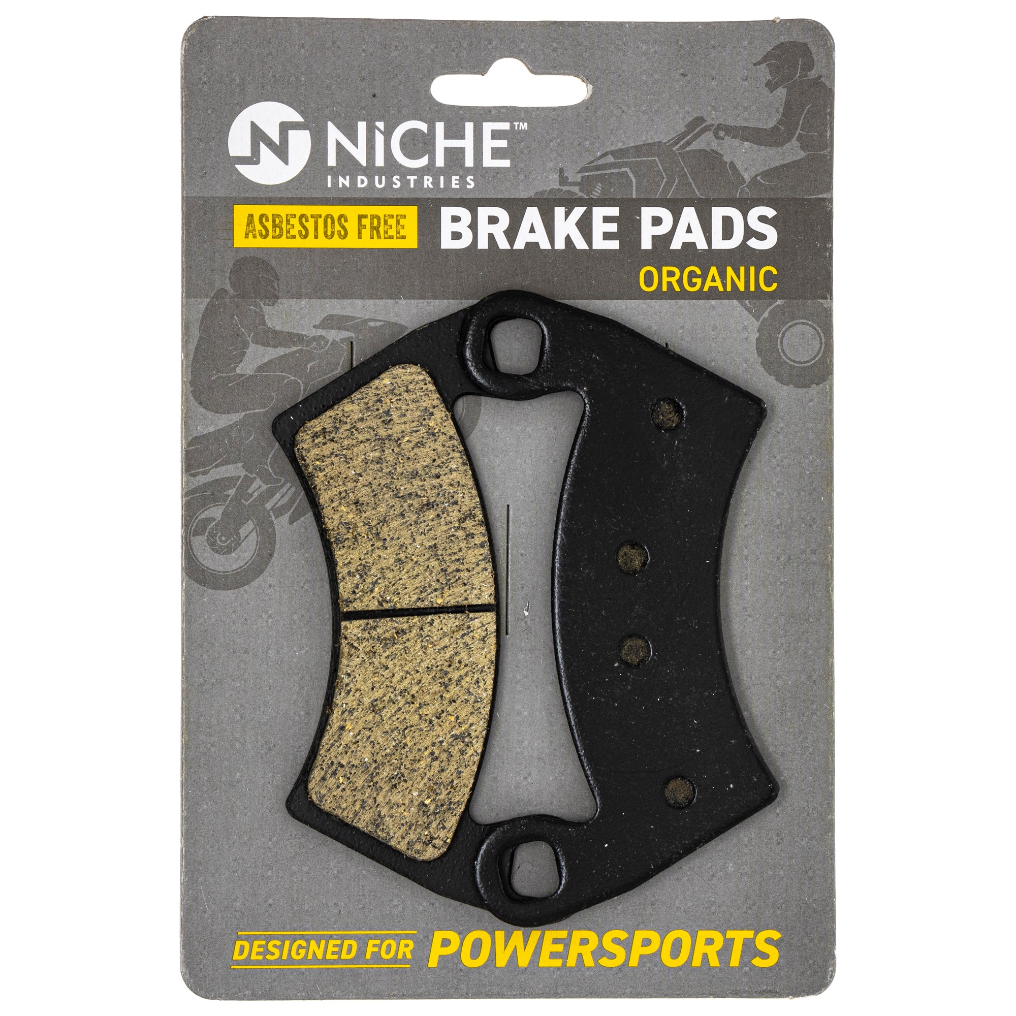 Organic Brake Pads Polaris GEM | NICHE PARTS
