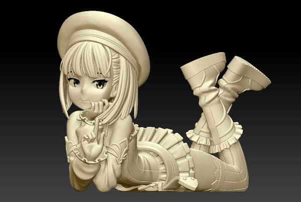 Project Nimbus ガレージキット (美少女 フィギュア) 完成品の製作