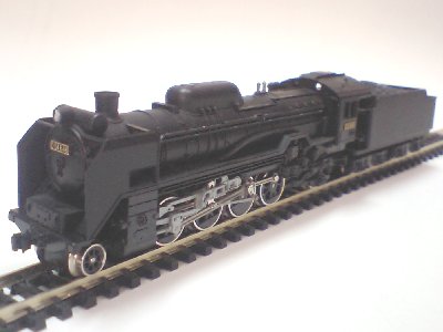 鉄道模型工房 / 車輌工作 / 蒸気機関車のヘッドライト点灯