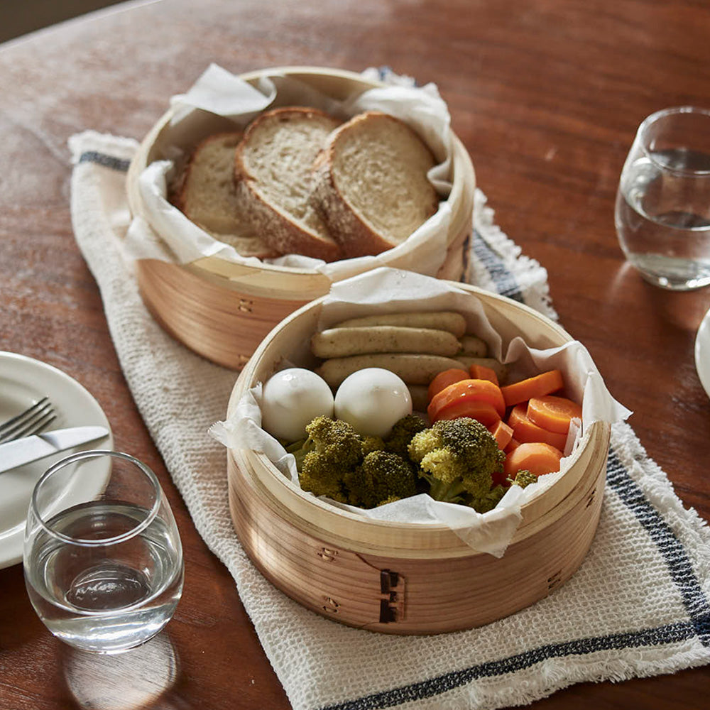 ステンレス鍋セット 21cm 杉中華せいろ 2段 ｜のレン神楽坂【公式通販