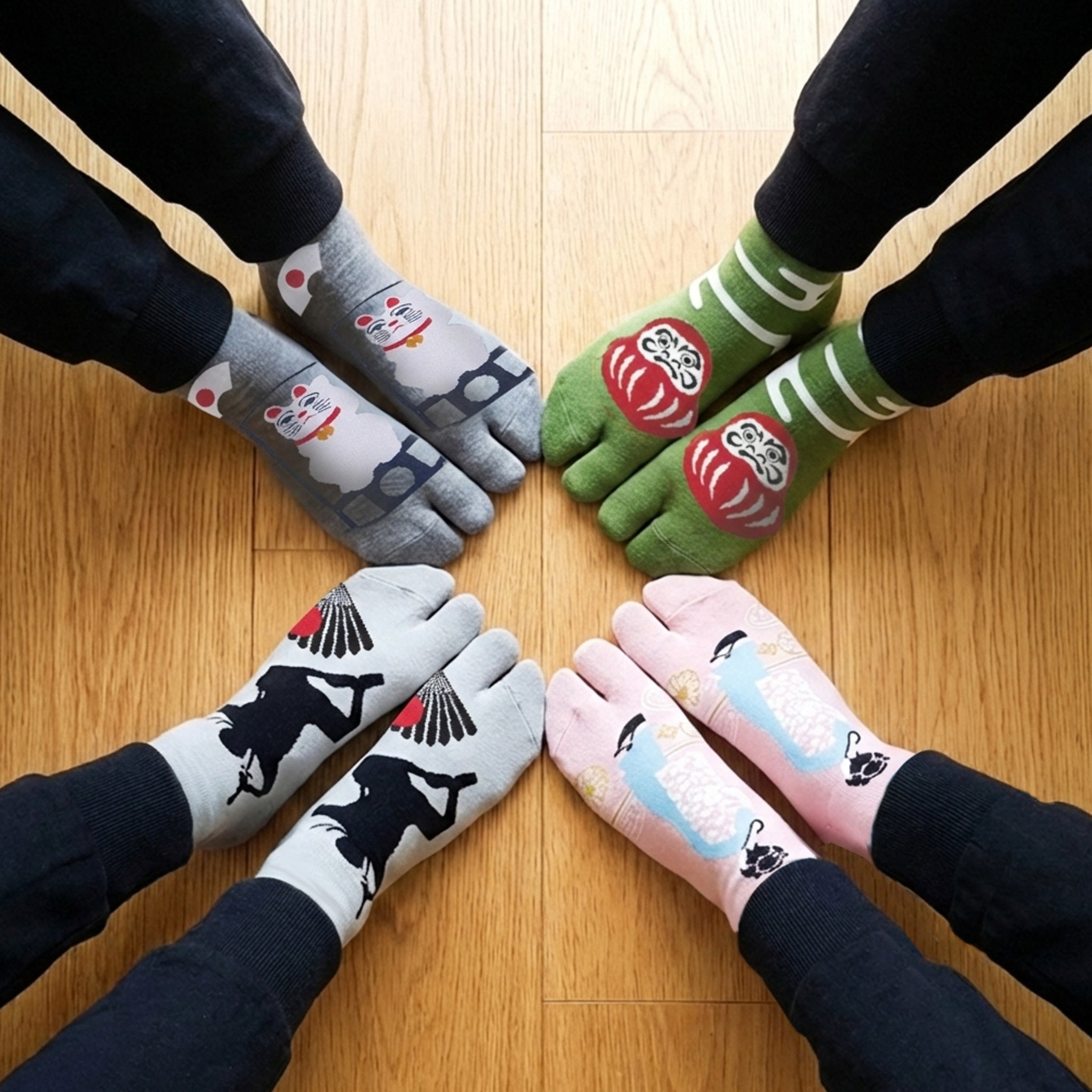 のレン 足袋ソックス 男女兼用 4足セット – NOREN JAPAN 公式通販