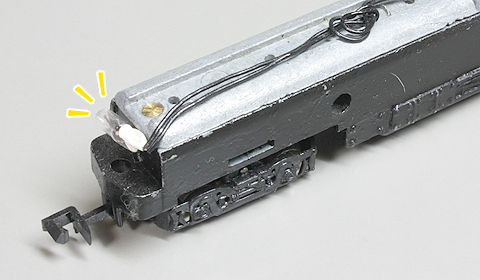 メトロライナーの動力(バックマン旧製品)