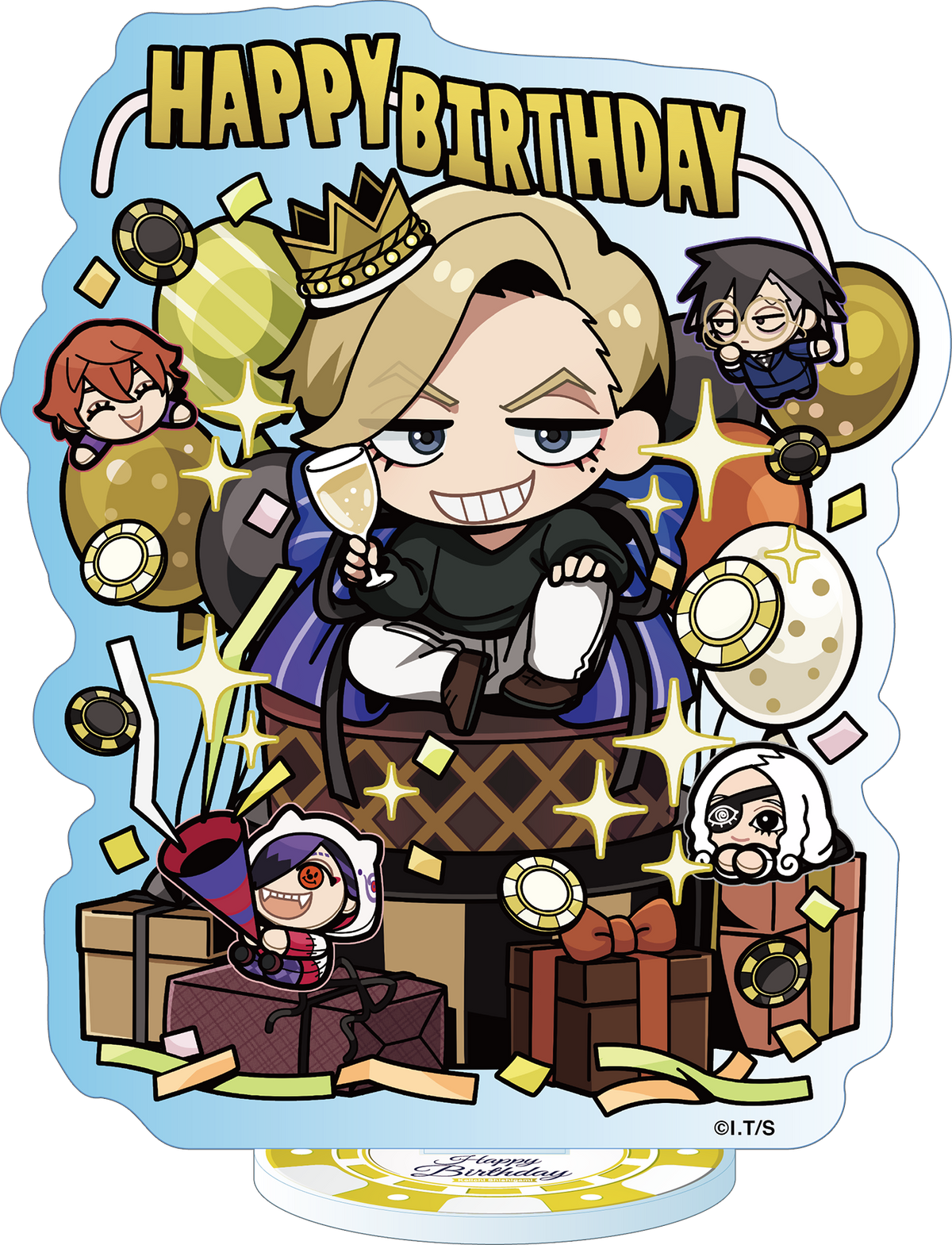 2025年10月中旬発送【ジャンケットバンク】バースデーアクリルスタンド