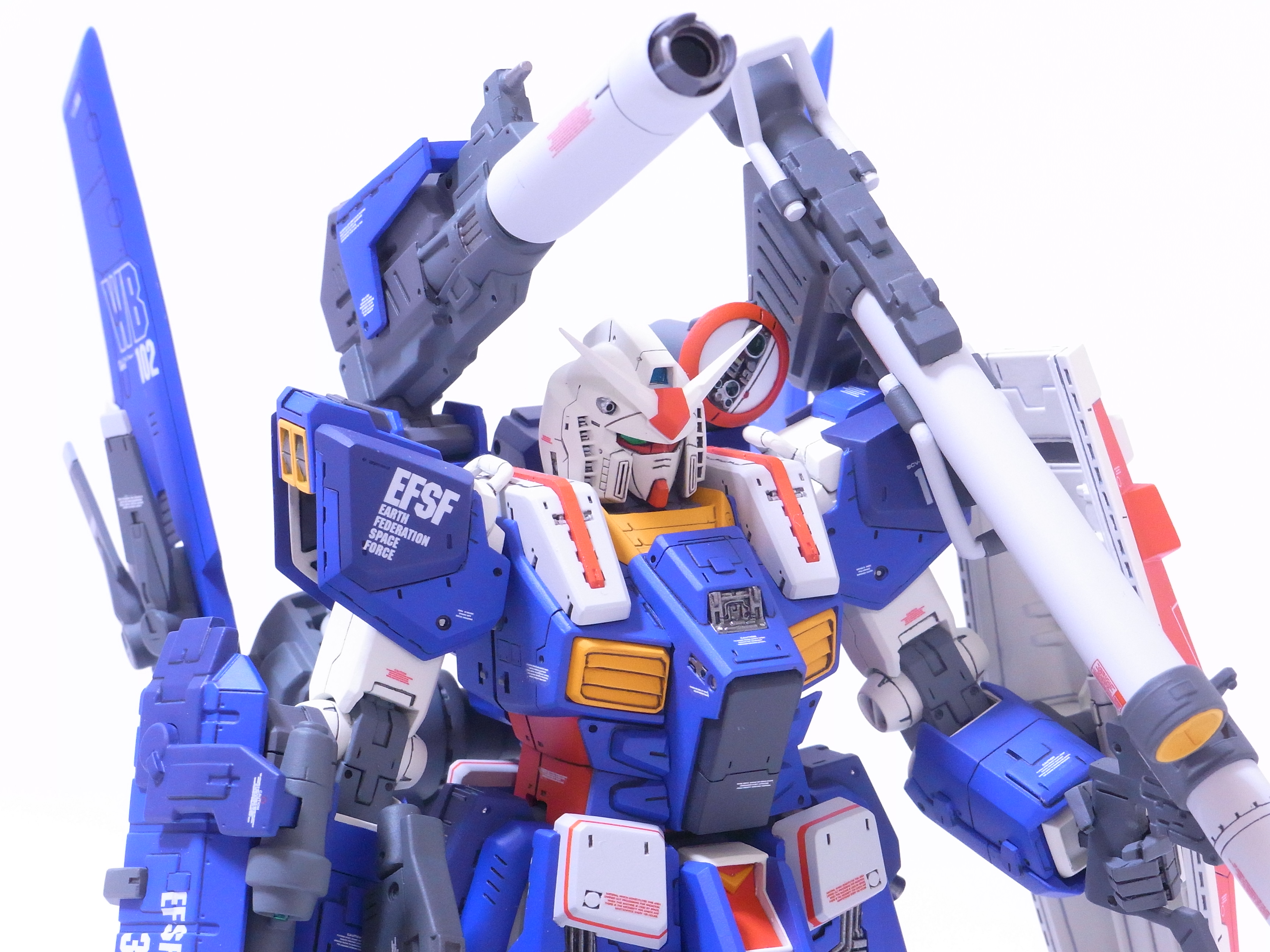C3AFAマーケット 限定アイテム フルアーマーガンダム【BLUE ARMOR Ver