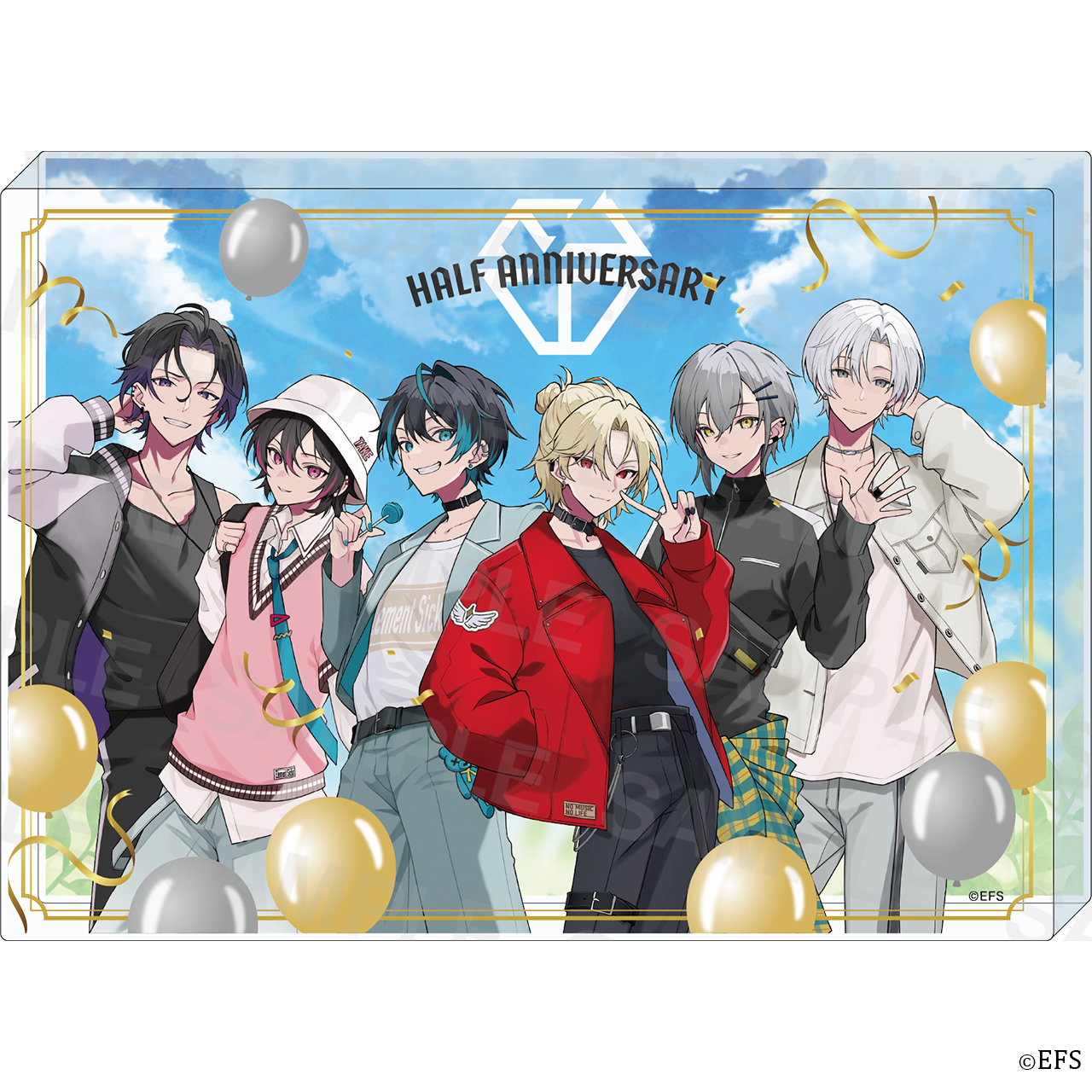 Half Anniversary アクリルブロック ※受注生産 – ELEMEMT SHOP
