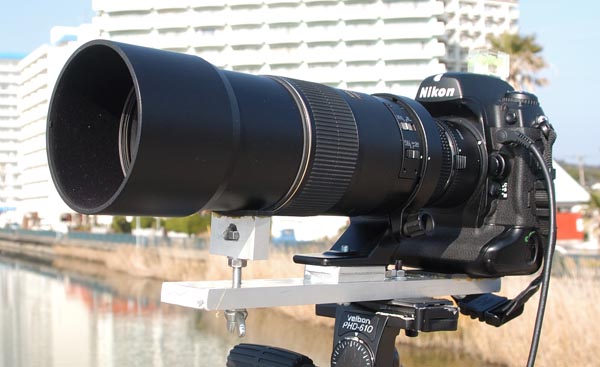Nikkor300mm用三脚座