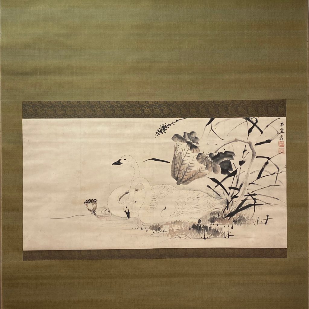 売却済）増山雪斎 花鳥図 | 小野静観堂