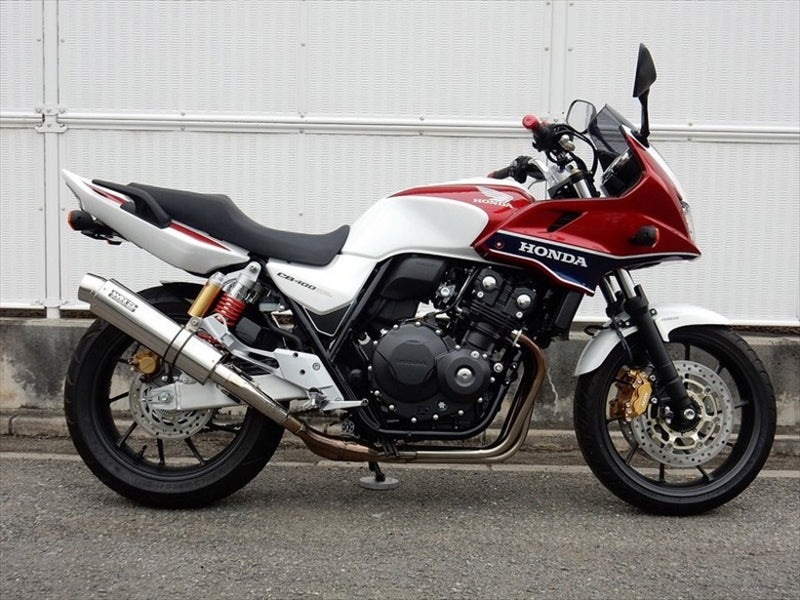 ダブルアールズ WR`S S／O ラウンドステンレスサイレンサー CB400SF